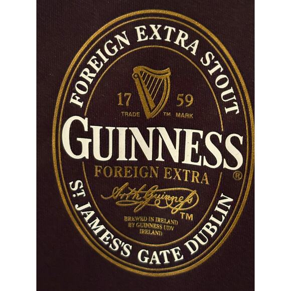 New Arth Guinness Short Sleeve Jersey-Dry Fit Performance-Soccer-Beer-Men Size M - Picture 2 of 5